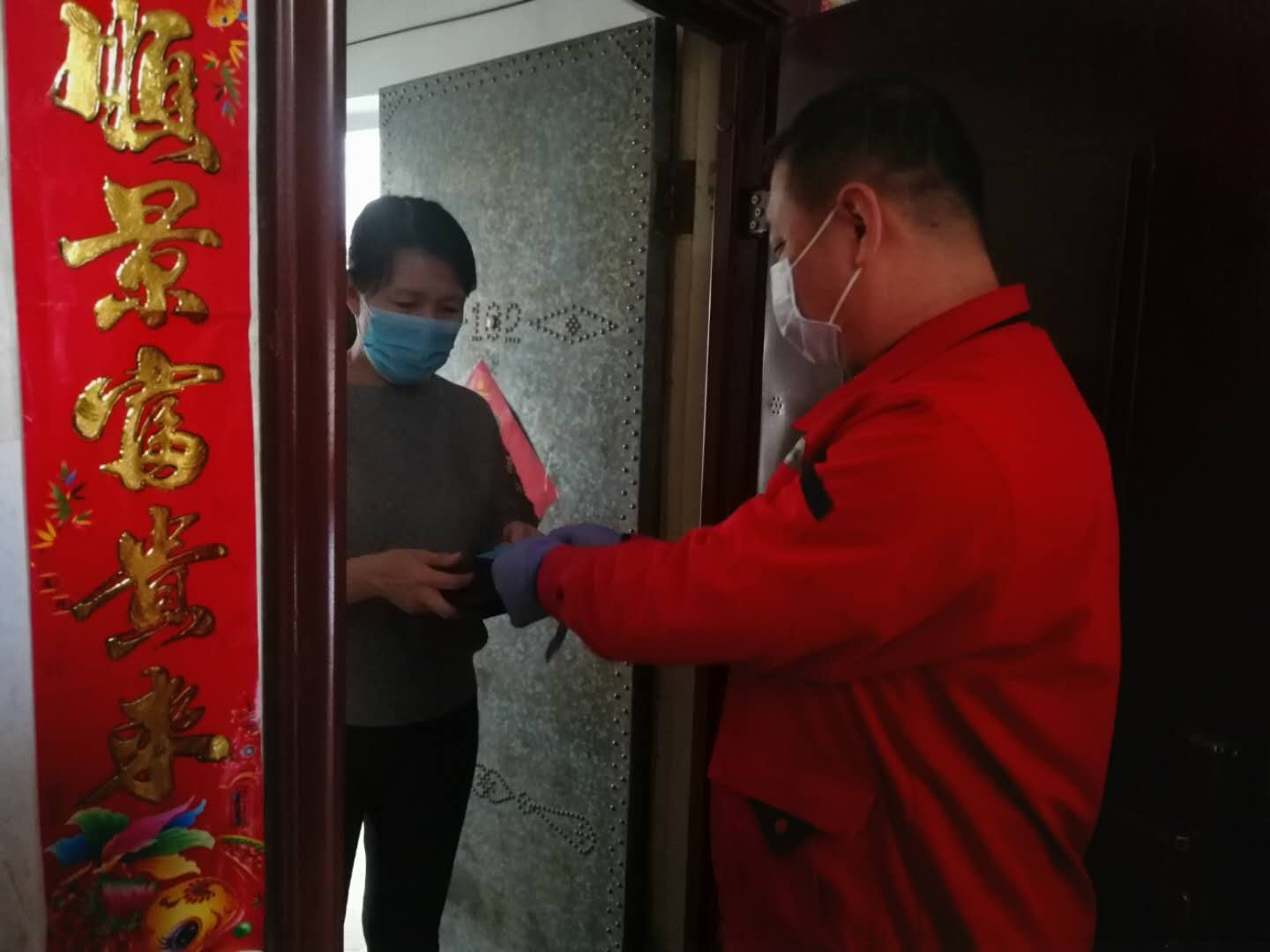 疫情防控，黨員在行動(dòng)