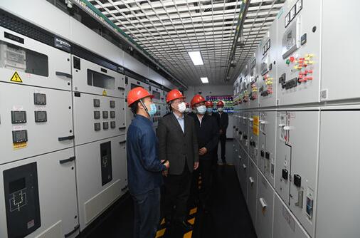 毛偉明董事長(zhǎng)、辛保安總經(jīng)理赴國(guó)網(wǎng)北京電力督導(dǎo)檢查全國(guó)兩會(huì)供電保障工作