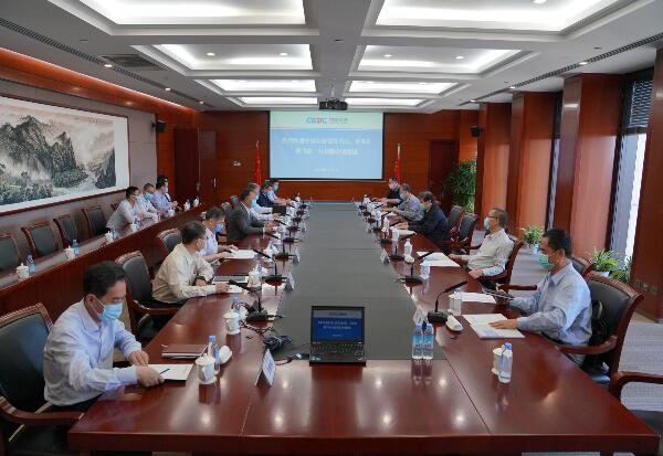 中國能建集團黨委書記、董事長汪建平會見中國大唐黨組書記、董事長陳飛虎一行