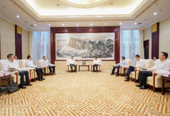 中國能建黨委書記、董事長汪建平拜會四川省委書記彭清華