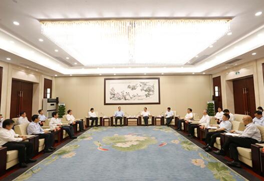 國家電網(wǎng)董事長毛偉明與浙江省委書記車俊、省長袁家軍會談