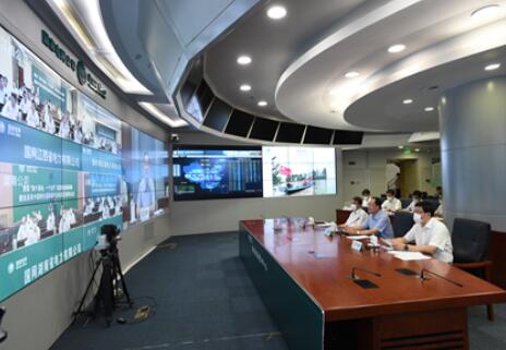 毛偉明視頻調(diào)研國(guó)網(wǎng)江西、湖北、湖南、安徽電力防汛工作