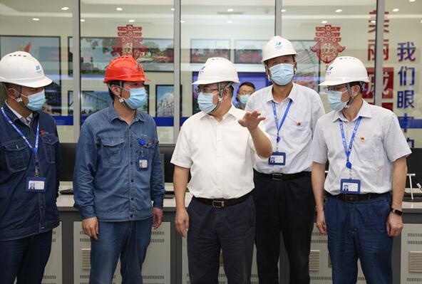 華電集團(tuán)公司董事、總經(jīng)理、黨組副書記葉向東到江蘇區(qū)域企業(yè)調(diào)研