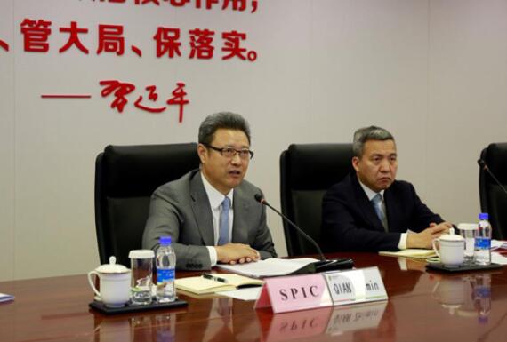 錢智民會(huì)見西門子總裁凱颯、西門子能源公司總裁布魯赫