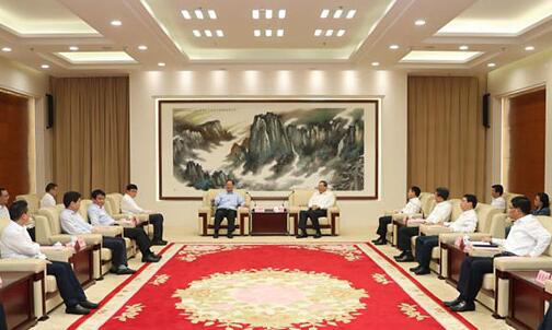 國家電網董事長、黨組書記毛偉明拜會安徽省委書記李錦斌、省長李國英