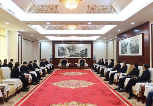 國家電網(wǎng)董事長(zhǎng)、黨組書記毛偉明拜會(huì)山西省委書記樓陽生、省長(zhǎng)林武