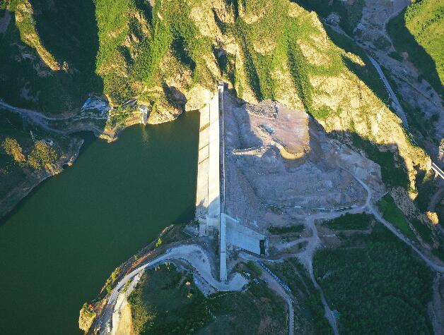 河北豐寧抽水蓄能電站下水庫(kù)蓄水