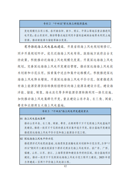 發(fā)改委、能源局等九部委聯(lián)合印發(fā)發(fā)布“十四五”可再生能源規(guī)劃！