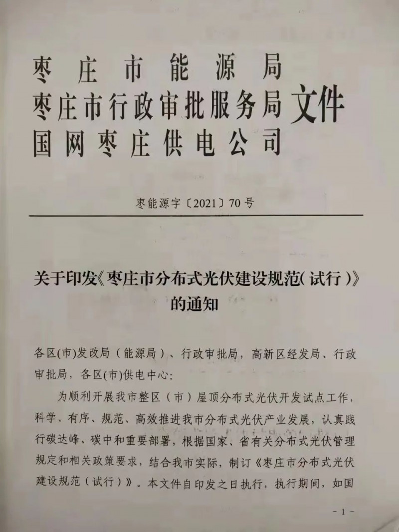 就地就近消納！光伏開(kāi)發(fā)規(guī)模不應(yīng)超過(guò)電負(fù)荷60%！
