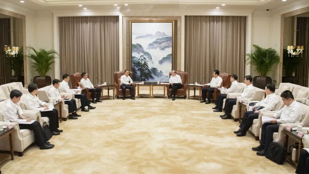 鄒磊、劉明勝拜會福建省委書記尹力、省長趙龍