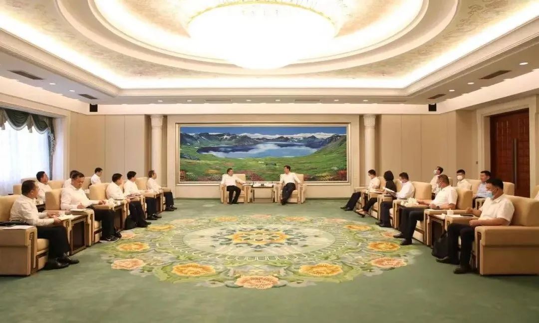 中國(guó)能建黨委書記、董事長(zhǎng)宋海良拜會(huì)吉林省委常委、長(zhǎng)春市委書記張志軍
