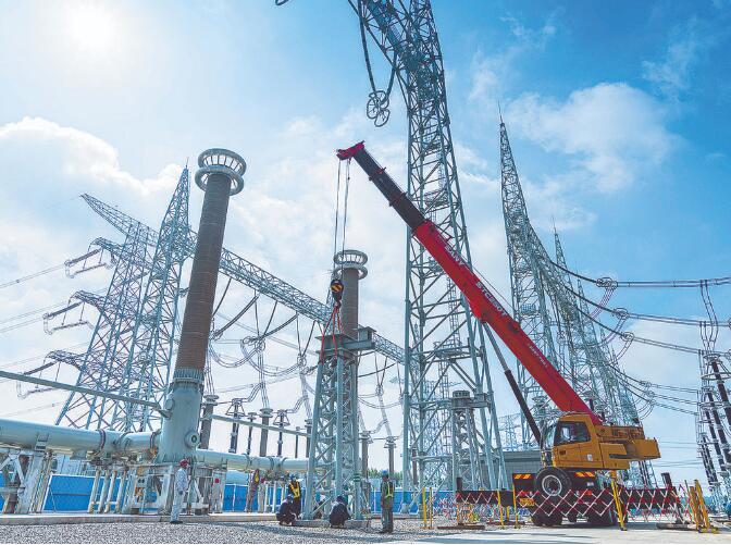 賦能京畿，北京東變電站擴建忙