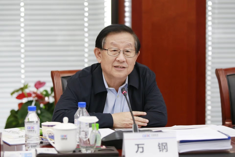 全國(guó)政協(xié)副主席、中國(guó)科協(xié)主席萬鋼帶隊(duì)到中國(guó)能建調(diào)研