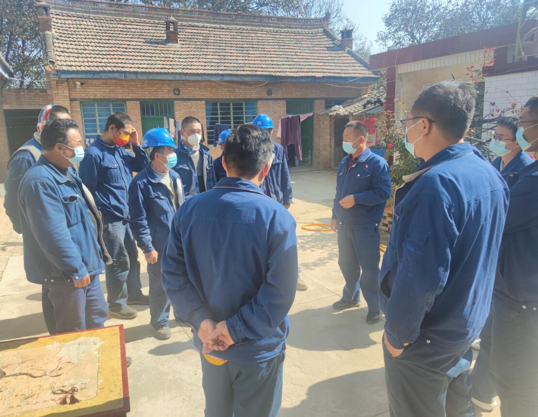 中能建建筑集團正寧百萬項目部開展合作隊伍租房處疫情防控、用電防火專項檢查