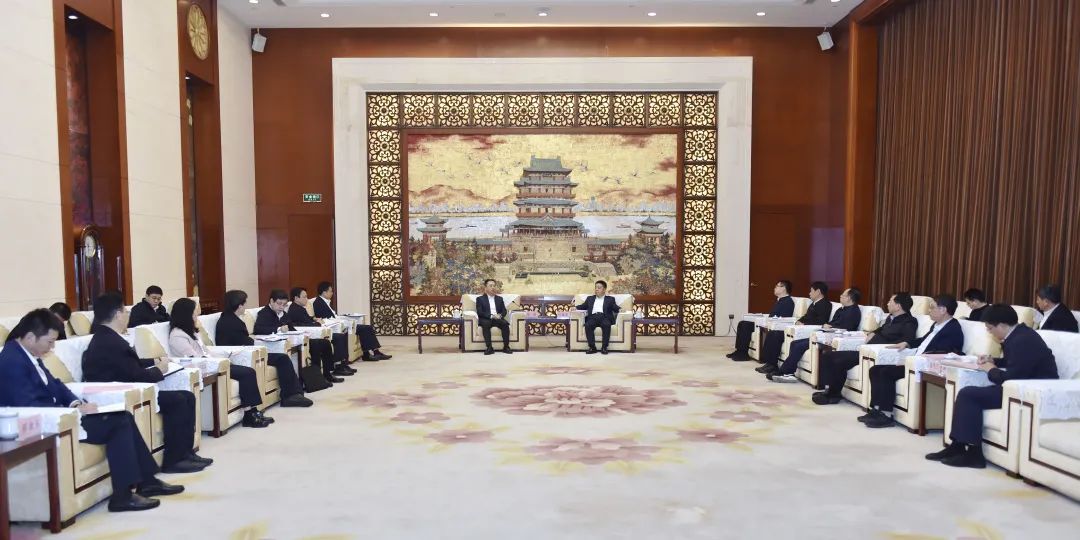 大唐集團(tuán)有限公司黨組書記、董事長鄒磊拜會江西省省長葉建春