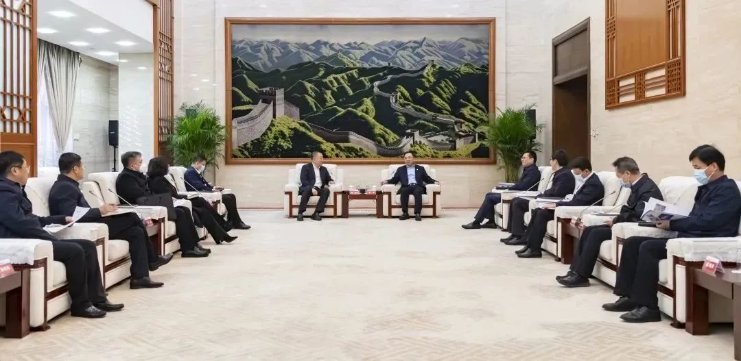 大唐集團黨組書記、董事長鄒磊會見鐵嶺市委書記、市人大常委會主任宋誠