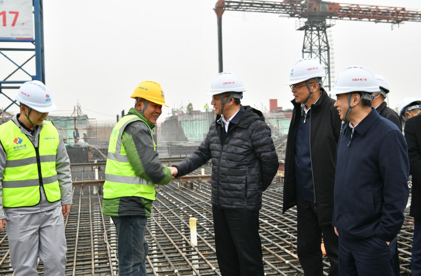 中國電建黨委副書記、總經理王斌赴基層開展安全生產督導并調研