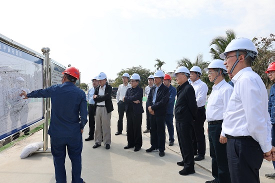 華能集團外部董事到海南分公司及昌江、石島灣核電基地調(diào)研