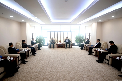 中國電建黨委常委、副總經(jīng)理王小軍會見大理州委副書記肖創(chuàng)勇