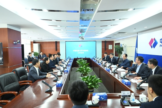 中國電建黨委書記、董事長丁焰章會見蘇州高新區(qū)黨工委書記毛偉