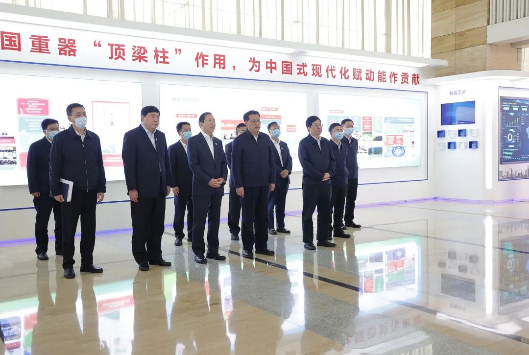 重慶市委書記袁家軍、市長胡衡華與國家電網(wǎng)董事長辛保安、總經(jīng)理張智剛會談