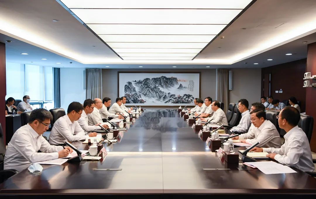 華電集團(tuán)黨組書記、董事長江毅與河北省委副書記、省長王正譜舉行會(huì)談