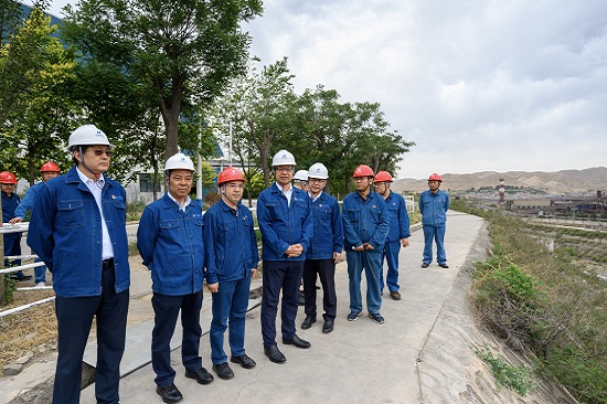 華能集團(tuán)總經(jīng)理、黨組副書記鄧建玲到蘭州熱電公司調(diào)研