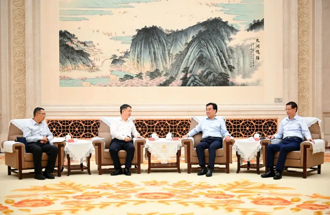 華能集團(tuán)黨組書記、董事長溫樞剛拜會(huì)江蘇省委書記信長星、省長許昆林