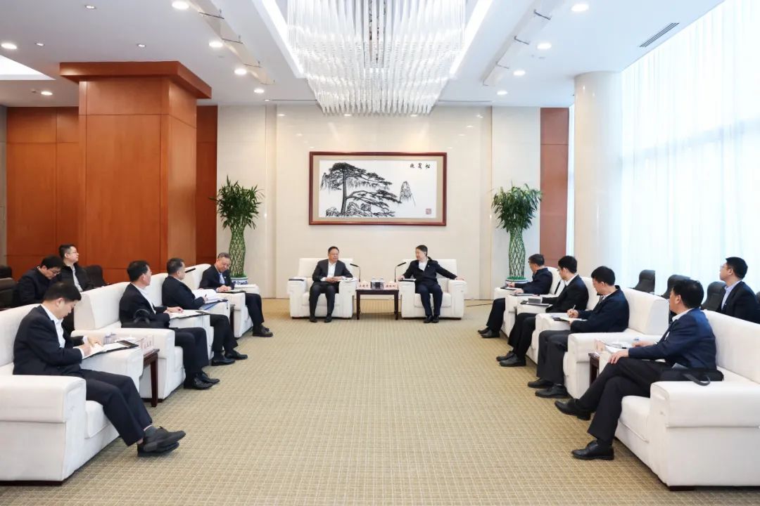 華能集團(tuán)黨組書記、董事長溫樞剛會見中國鐵建黨委書記、董事長汪建平