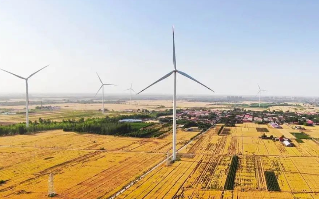 寰泰能源又一風(fēng)電項(xiàng)目落地河北柏鄉(xiāng)，總?cè)萘?0MW