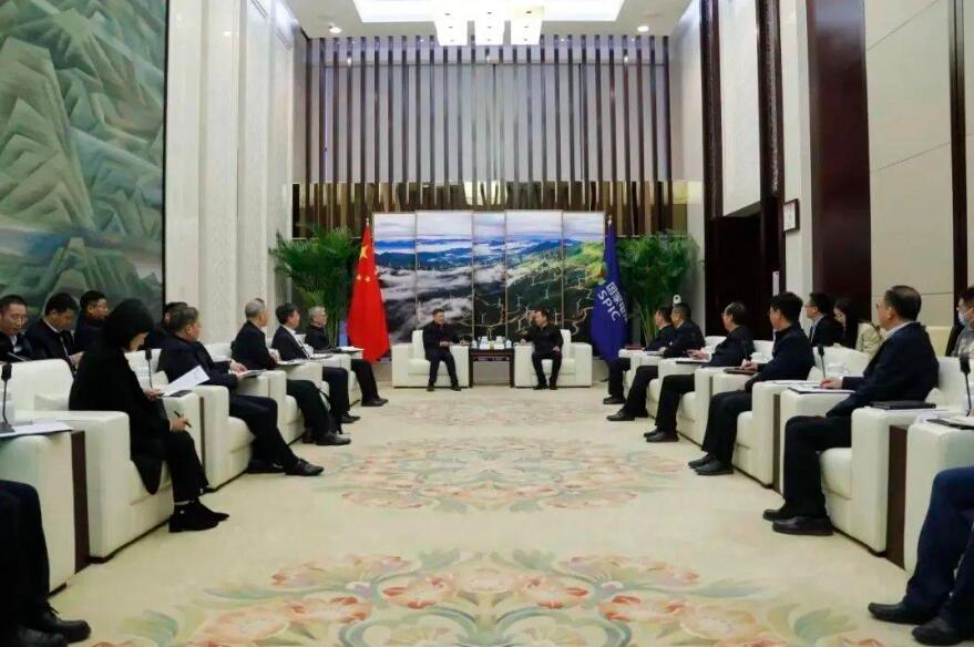 國(guó)家電投黨組書記、董事長(zhǎng)劉明勝會(huì)見(jiàn)東方電氣黨組書記、董事長(zhǎng)俞培根