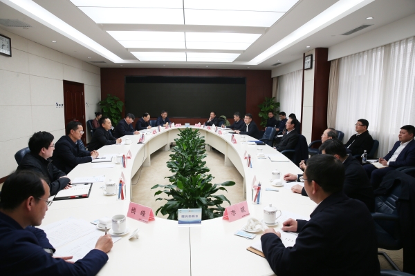 中國電建黨委書記、董事長丁焰章拜會水利部黨組書記、部長李國英