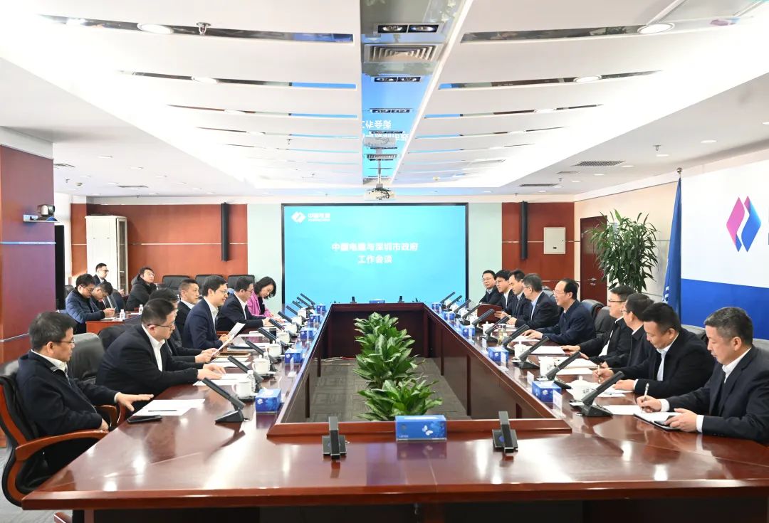 中國電建黨委書記、董事長丁焰章會見深圳市副市長張禮衛(wèi)