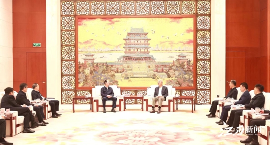 中國(guó)電建黨委書記、董事長(zhǎng)丁焰章拜會(huì)江西省委書記尹弘
