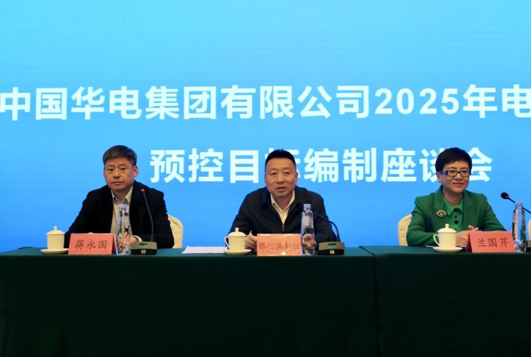 華能集團(tuán)2025年電、熱量預(yù)控目標(biāo)編制座談會在呼和浩特召開