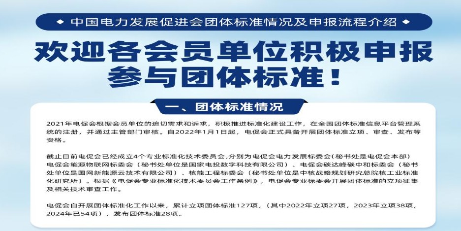 加快數(shù)字化轉(zhuǎn)型，推動標準化建設(shè)——電促會團標介紹亮相2024中國電力規(guī)劃發(fā)展論壇