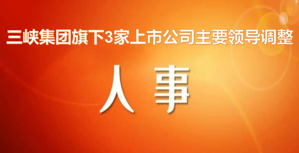 電力央企密集調(diào)整旗下上市公司領(lǐng)導(dǎo)層！