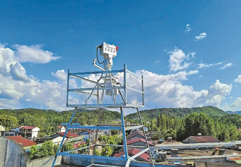 國網(wǎng)安徽電力應(yīng)用量子激光雷達監(jiān)測輸電通道